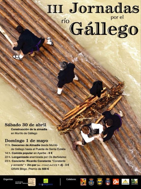 III Baxada de nabatas en o ríu Galligo