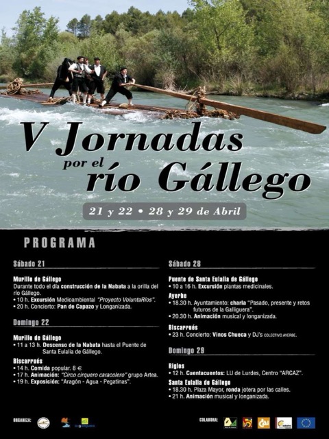 V Baxada de nabatas en o ríu Galligo